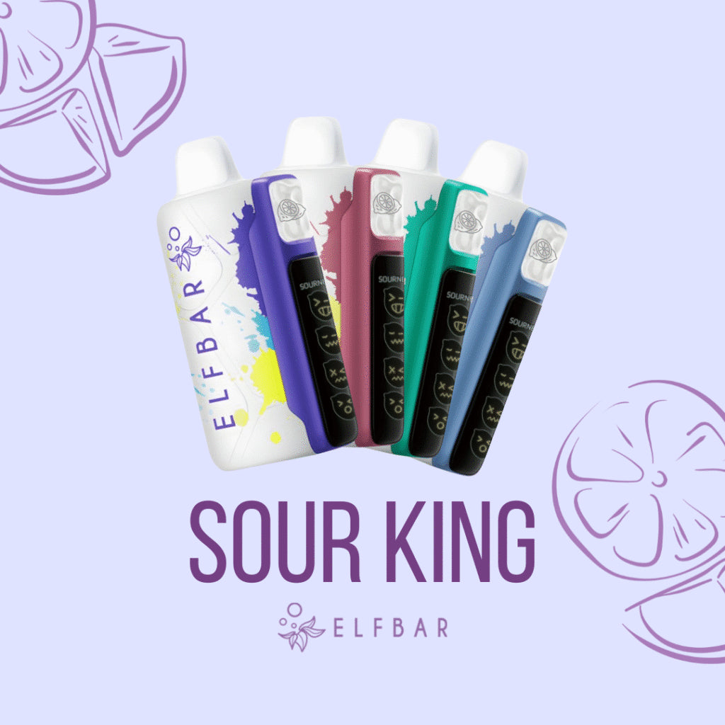 Kit jetable rechargeable Elf Bar Sour King 30K (30000 Puffs)