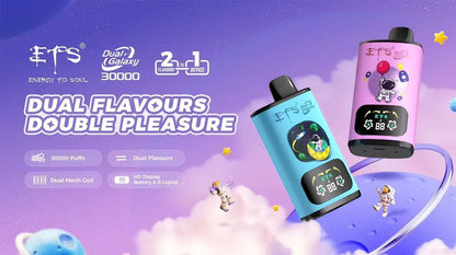 Kit jetable ETS Galaxy 30000 30K Puffs (Double Flavors)