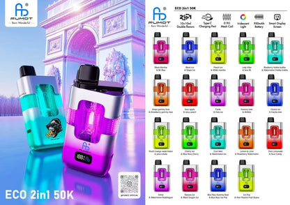 Kit Jetable Fumot RandM ECO 2in1 50000 50K Puffs