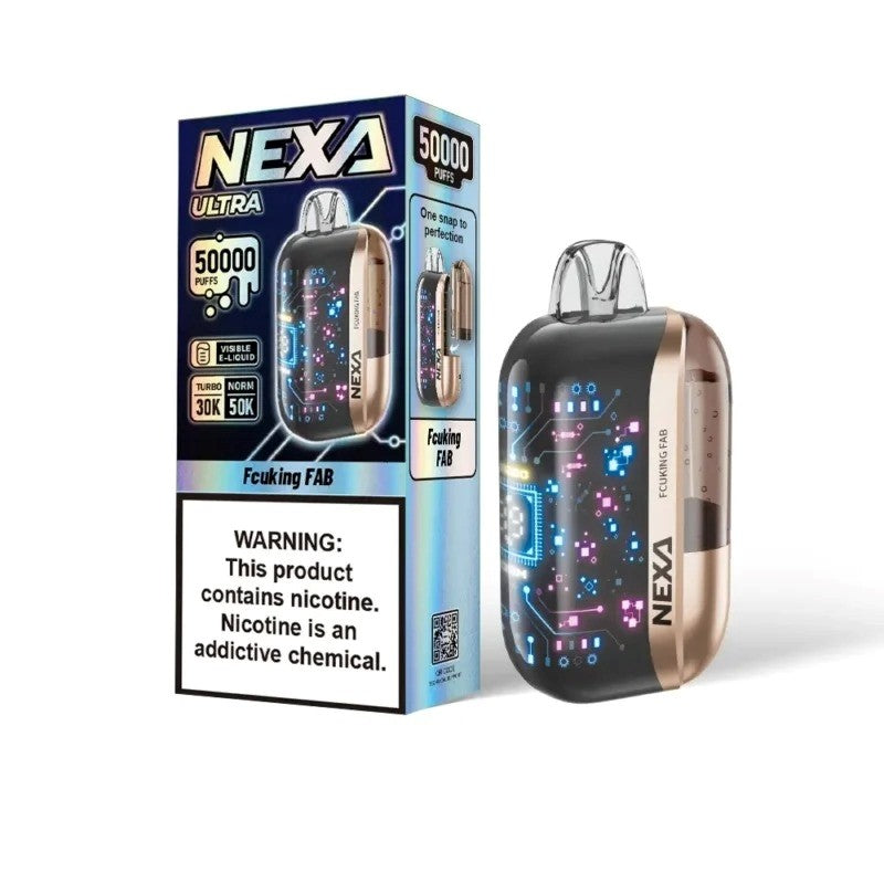 Kit jetable Nexa Ultra 50K 50000 Puffs 800mAh 20ml