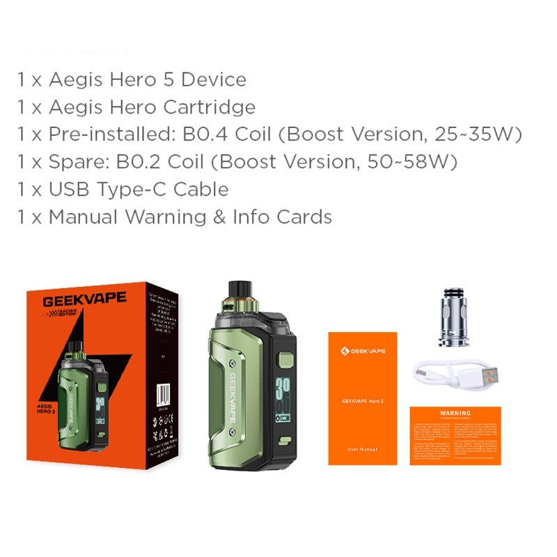 Kit pod GeekVape Aegis Hero 5 50W