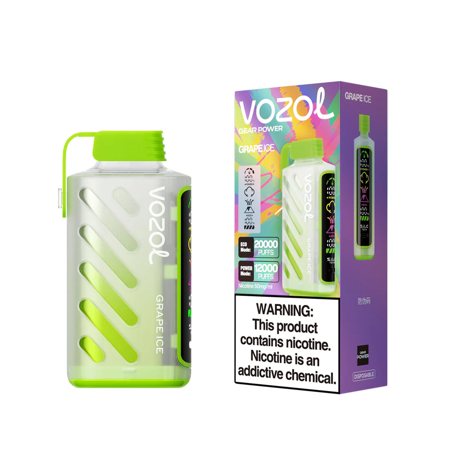 Kit jetable rechargeable VOZOL Gear Power 20000 (affichage LED)