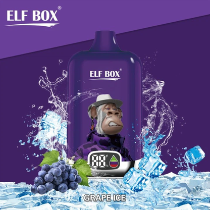 Kit jetable ELF BOX Digital 12000 Puffs