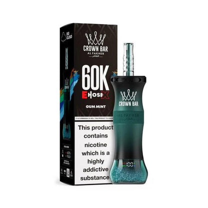 Kit jetable AL Fakher Crown Bar 60K 60000 Puffs E-Hose X