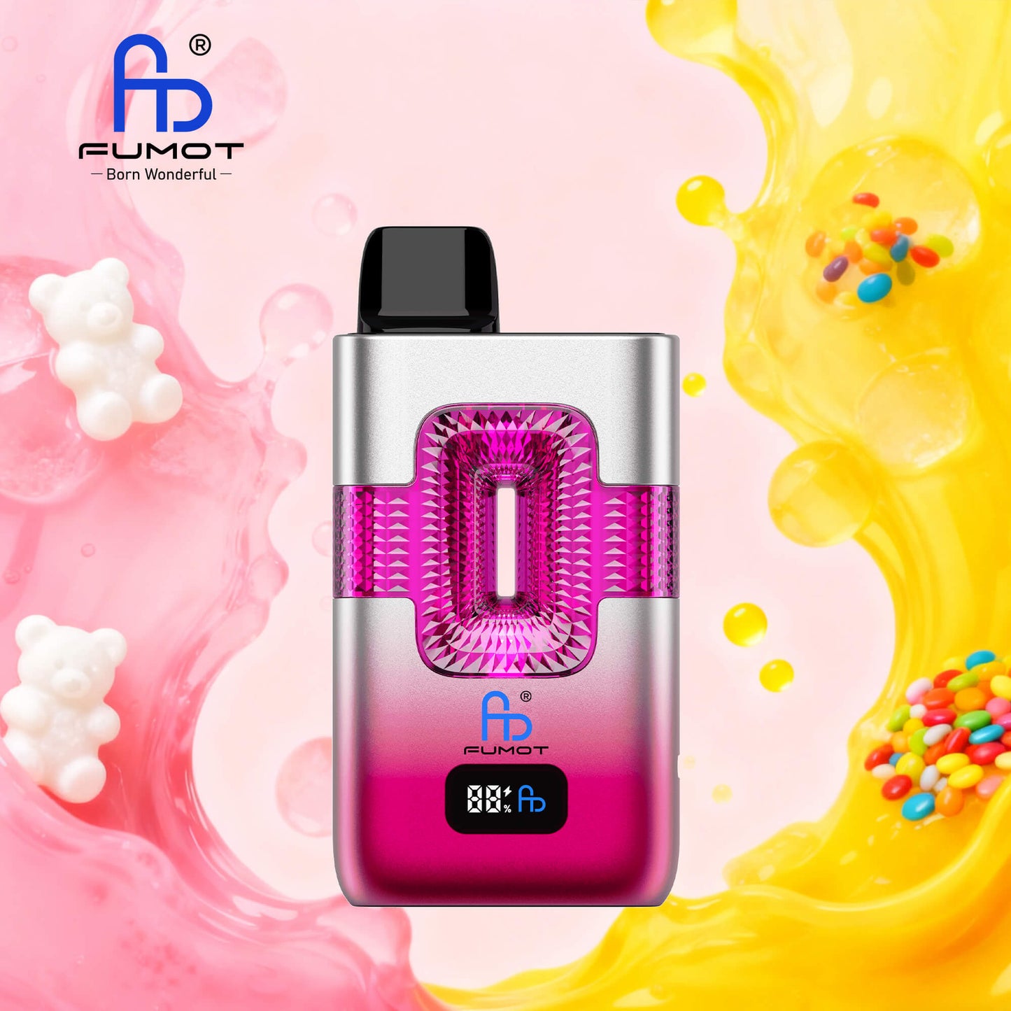 Kit Jetable Fumot RandM ECO 2in1 50000 50K Puffs