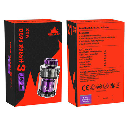 Hellvape Dead Rabbit 3 RTA Atomiseur J Édition