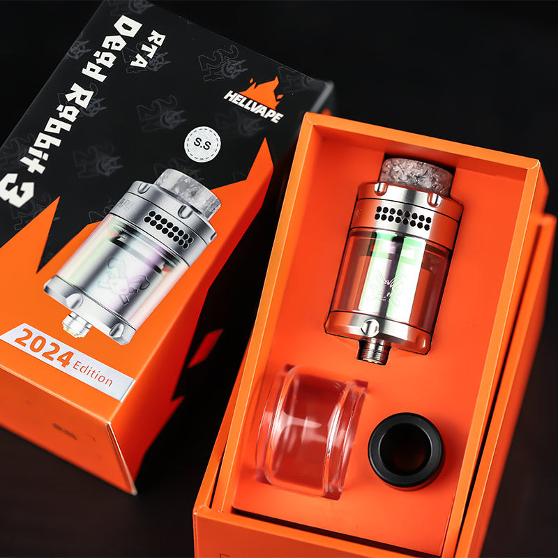 Atomiseur Hellvape Dead Rabbit 3 RTA 5,5 ml (édition 2024)