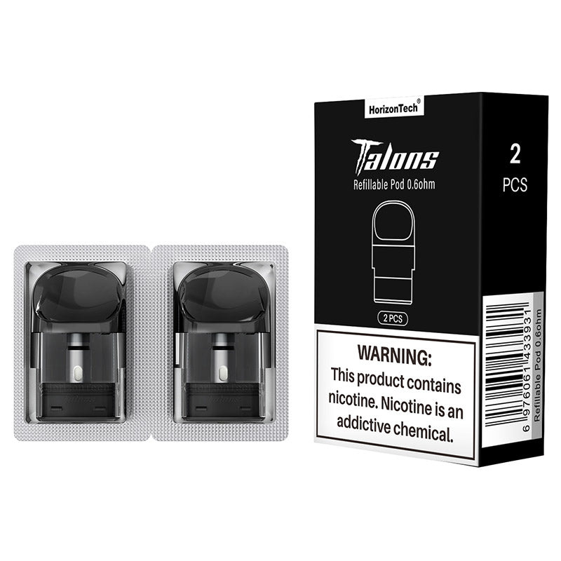 HorizonTech Talons / Talons TW Cartouche de rechange pour dosettes 2 ml 2 pièces/paquet