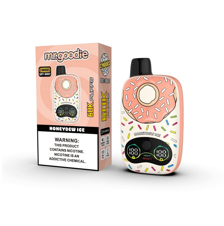 Kit jetable Mr.Goodie Donut 60000 60K Puffs