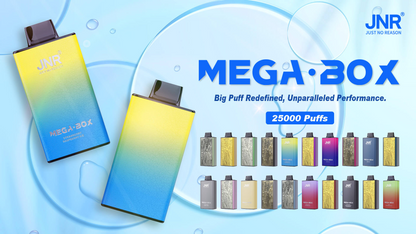 Kit jetable JNR Mega Box 25000 Puffs