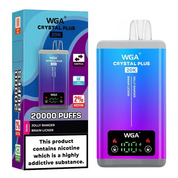 Kit jetable rechargeable WGA Crystal Plus 20000 Puffs 2-in-1