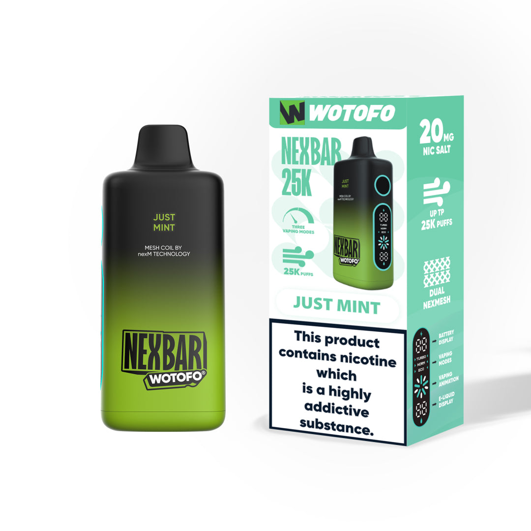 Kit jetable Wotofo Nexbar 25K 25000 Puffs