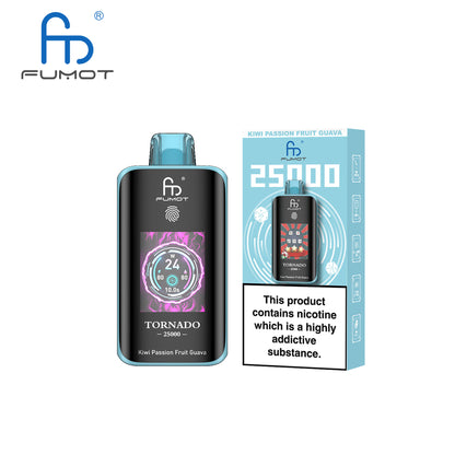 [Clearance Sale] Kit jetable rechargeable Fumot Randm Tornado 25000 25K Puffs (Touch Button)
