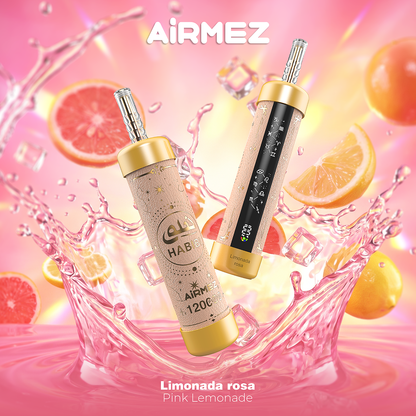 Kit jetable rechargeable Airmez HABIBI 120K 120000 Puffs Shisha Hookah
