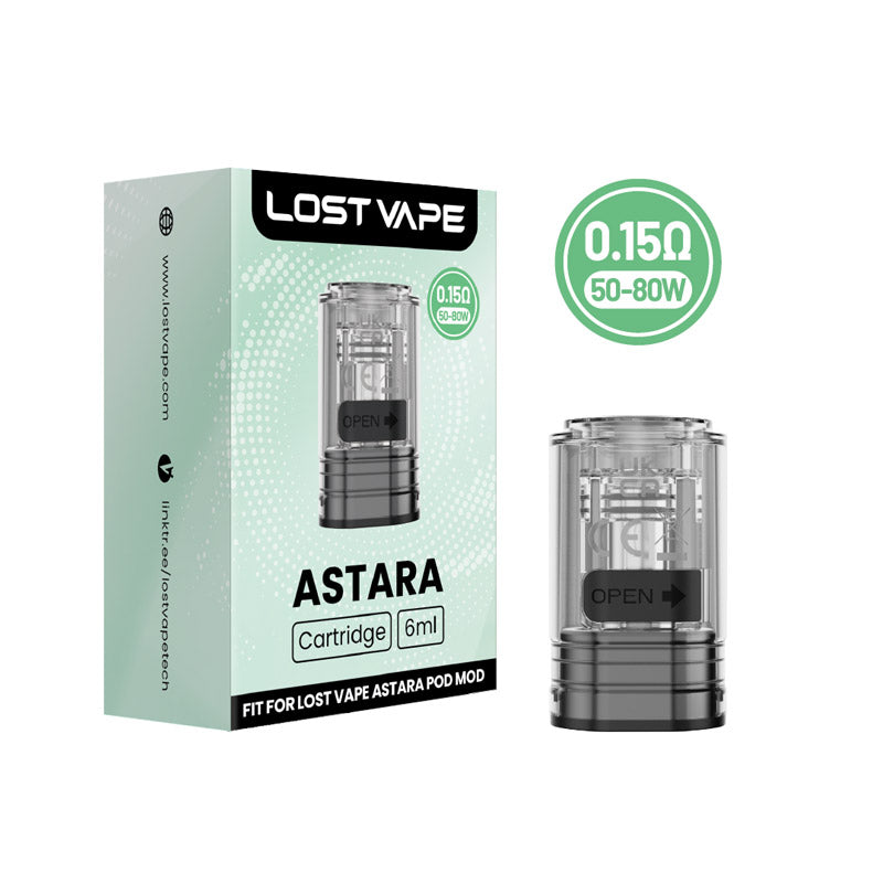 Cartouche Lost Vape Astara Pod 6ml 1 pièce/paquet