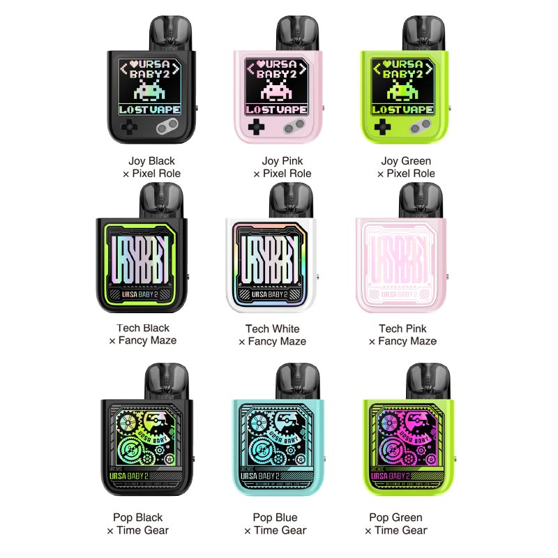 Kit Lost Vape Ursa Baby 2 Pod 900mAh 2.5ml