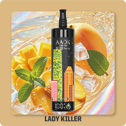 Kit jetable AAOK 80K 80000 PUFFS DTL