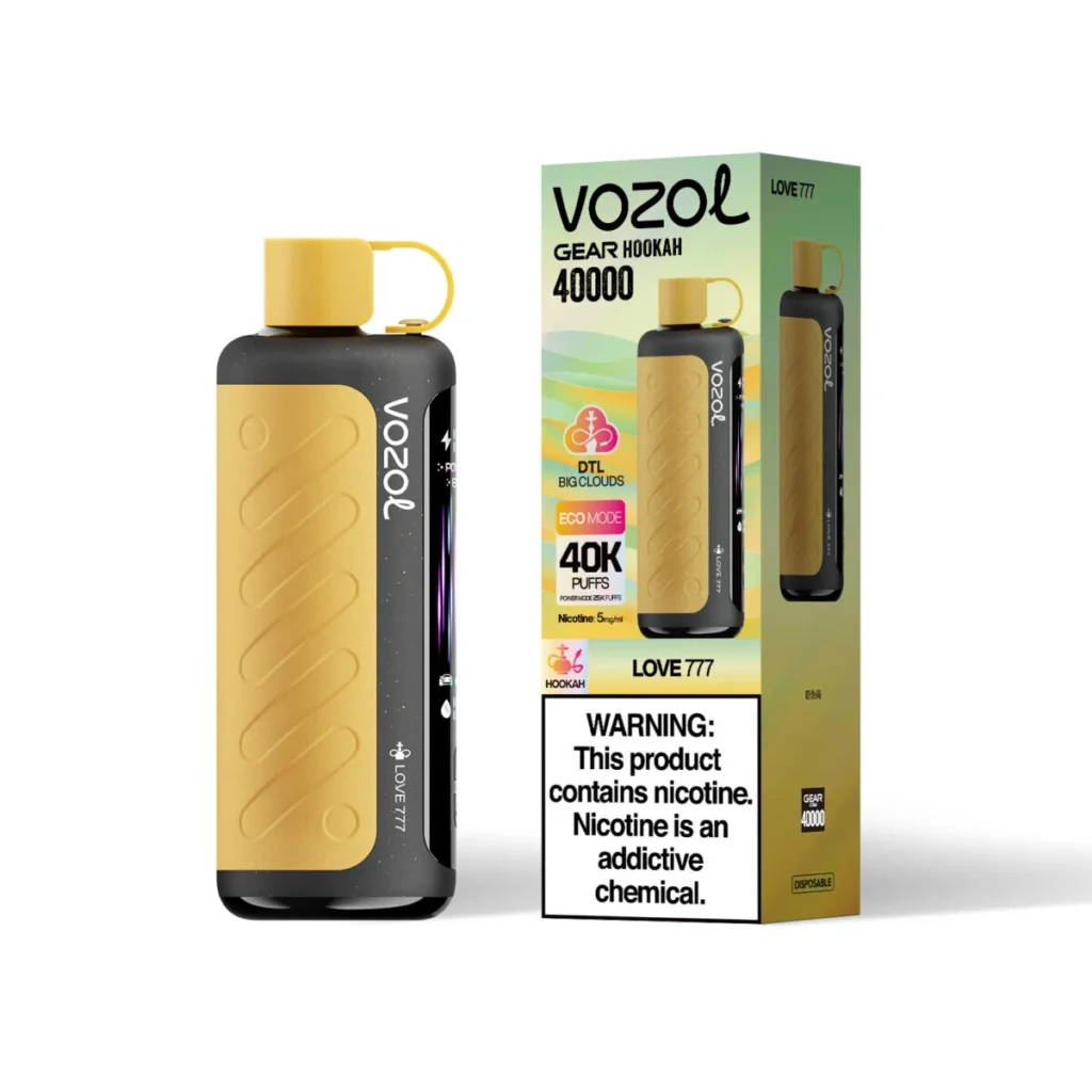 Kit jetable Vozol Gear Hookah 40000 40K Puffs