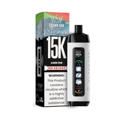 Kit jetable AL Fakher Crown Bar 15K Ice Adjust (15000 Puffs)