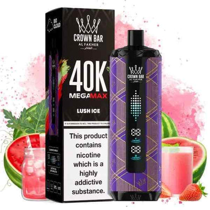 Kit jetable AL Fakher Crown Bar Mega Max 40K 40000 Puffs