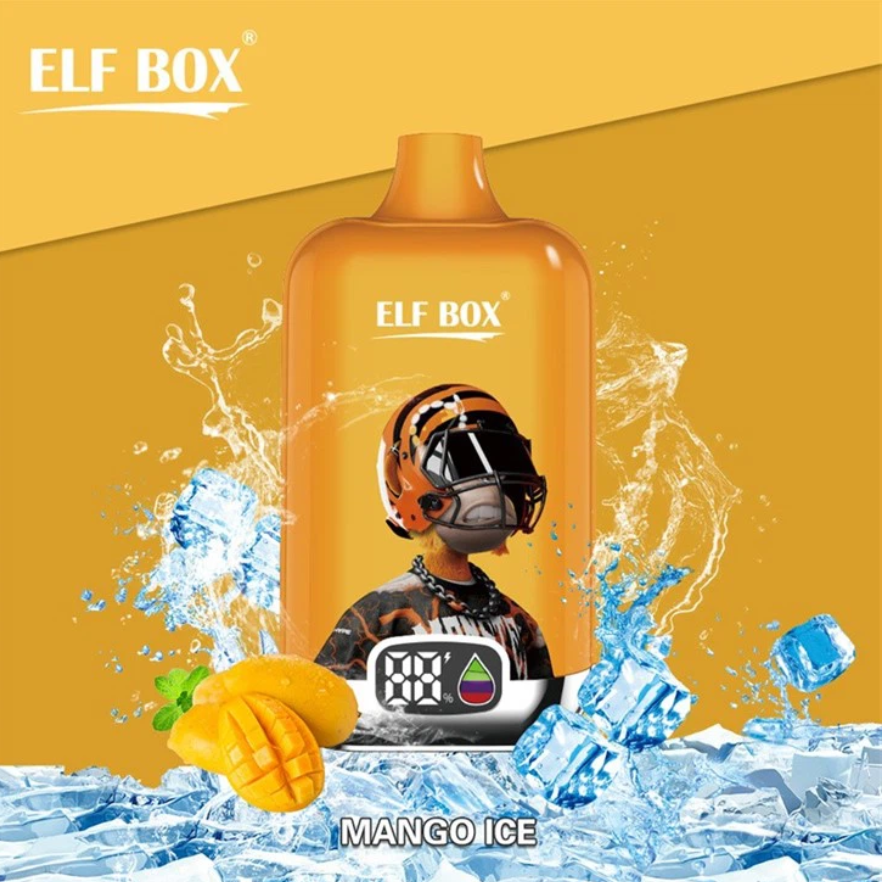 Kit jetable ELF BOX Digital 12000 Puffs