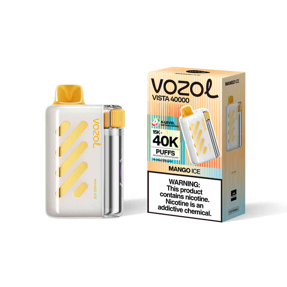 Kit jetable rechargeable VOZOL Vista 40000 Puffs 20ml (40K Puffs)