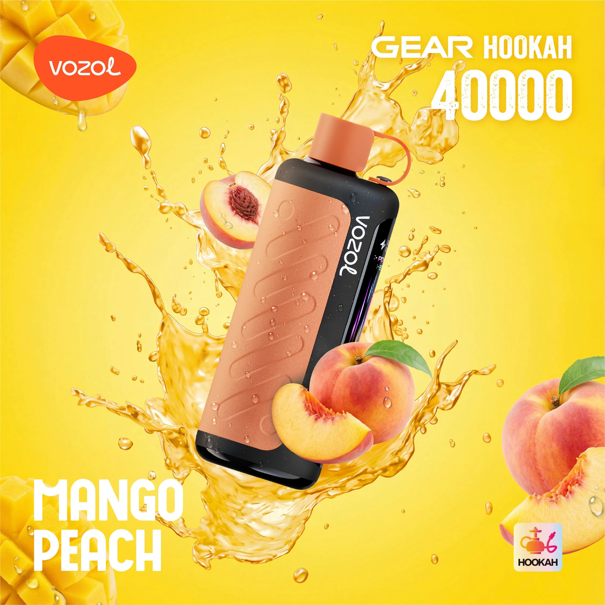 Kit jetable Vozol Gear Hookah 40000 40K Puffs