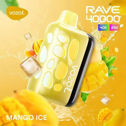 Kit jetable rechargeable Vozol Rave 40000 Puffs