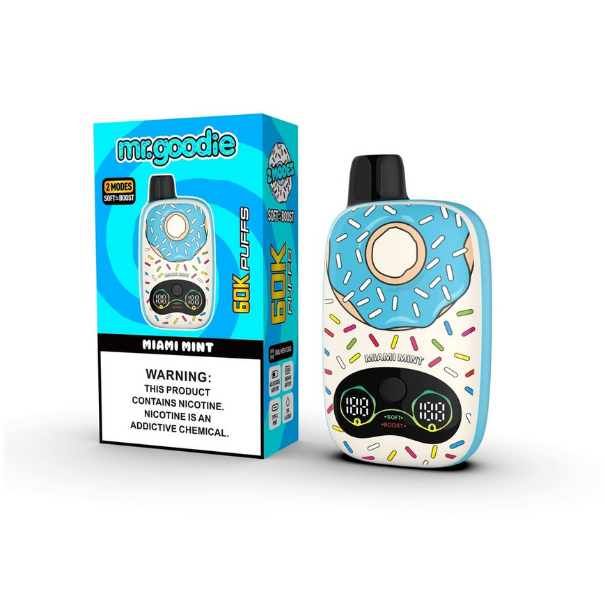 Kit jetable Mr.Goodie Donut 60000 60K Puffs