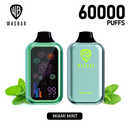 Kit jetable rechargeable WASBAR 60000 60K Puffs