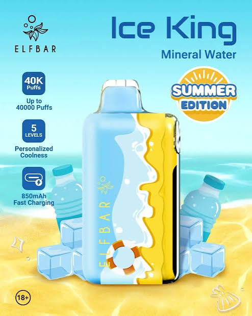 Kit jetable ELF BAR Ice King 40K 40000 Puffs - Summer Edition
