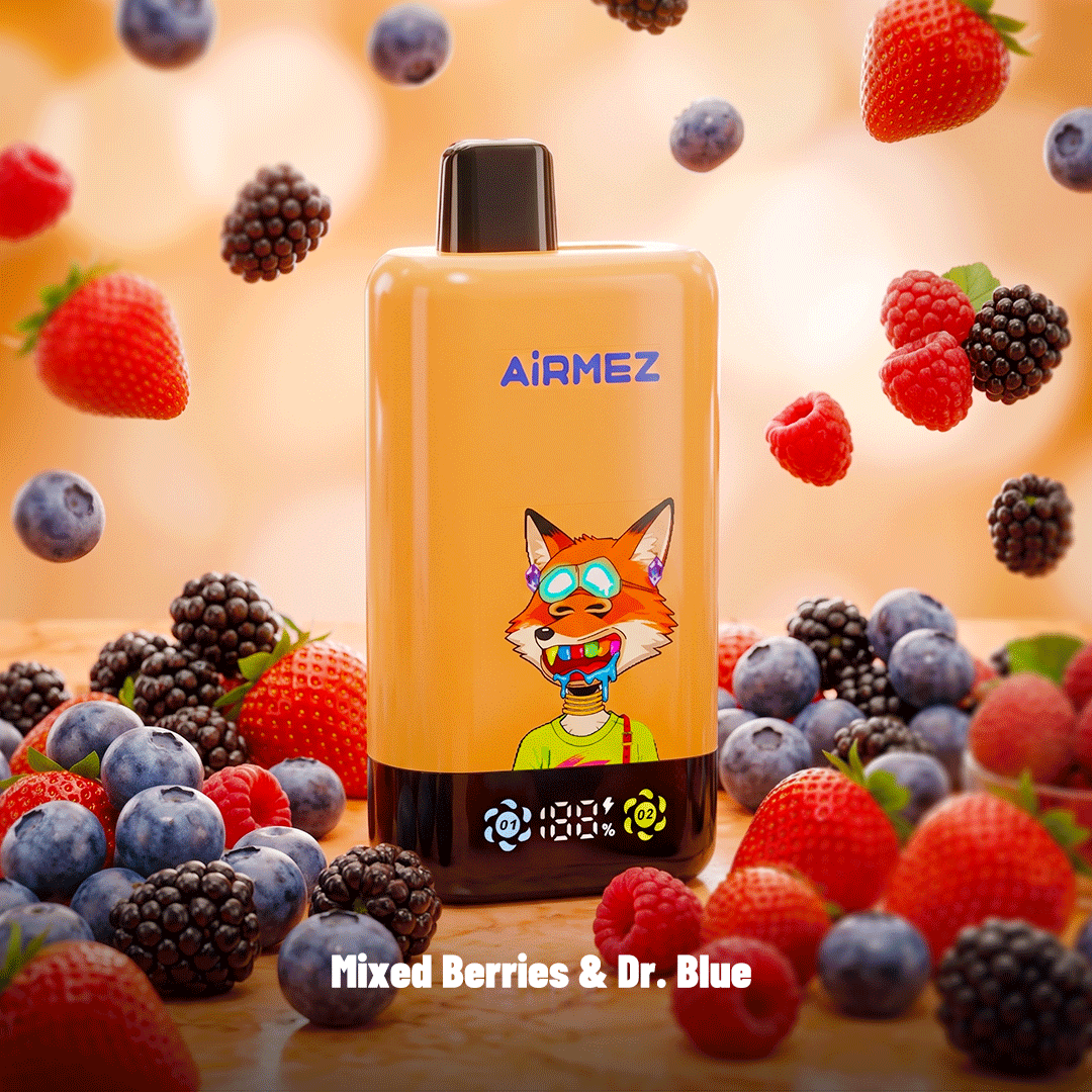 Kit jetable AiRMEZ Fox 2in1 Pro 80K 80000 Puffs