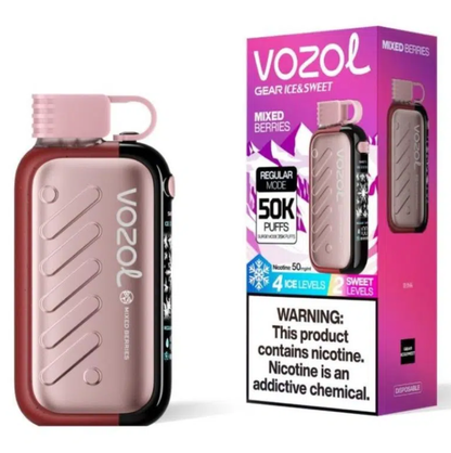 Kit jetable VOZOL Gear Ice & Sweet 50K Puffs (50000 Puffs)