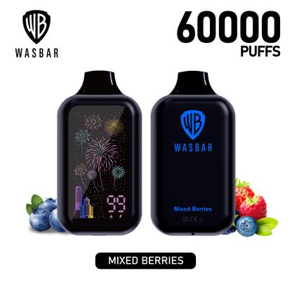 Kit jetable rechargeable WASBAR 60000 60K Puffs