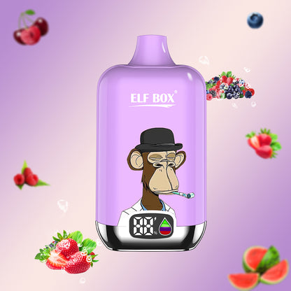 Kit jetable ELF BOX Digital 12000 Puffs