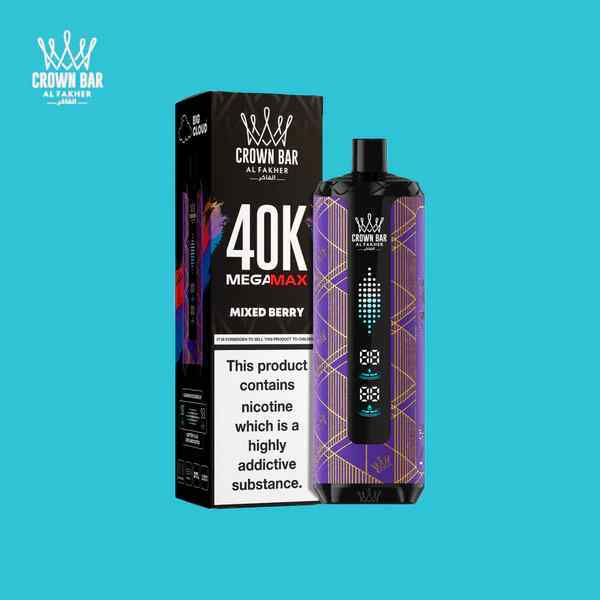 Kit jetable AL Fakher Crown Bar Mega Max 40K 40000 Puffs