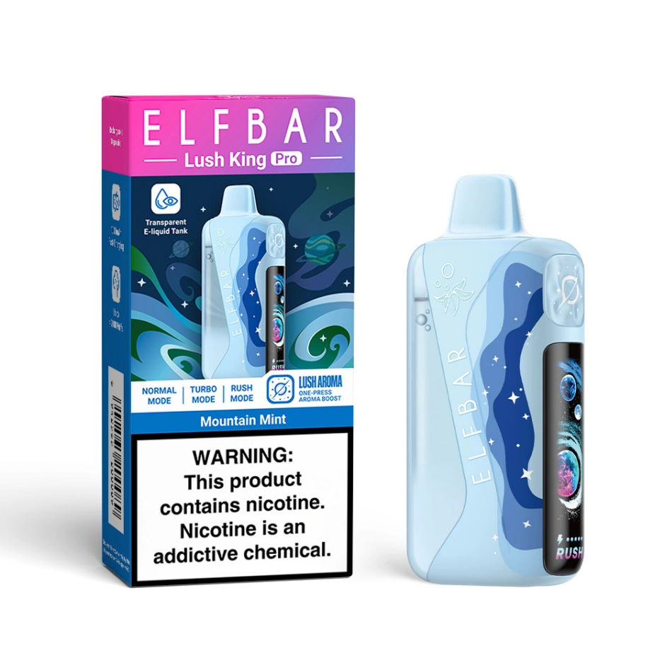 Kit jetable rechargeable ELF BAR Lush King Pro 40000 40K Puffs