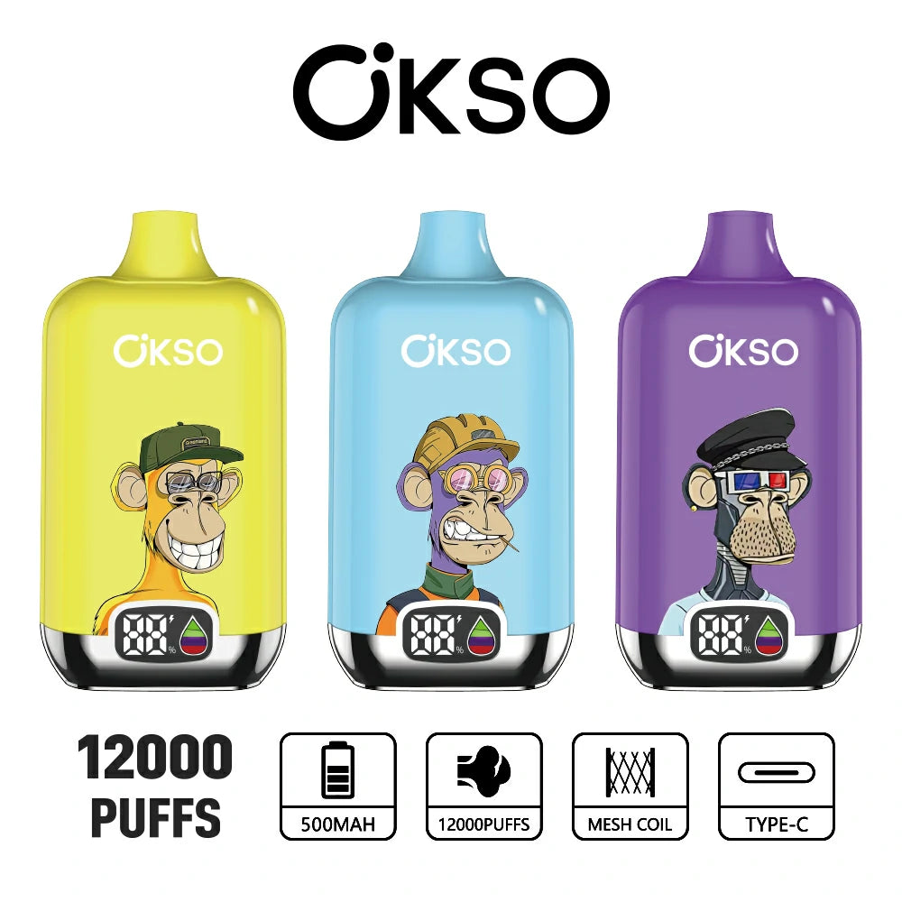 Kit jetable OKSO Digital Box 12000 Puffs