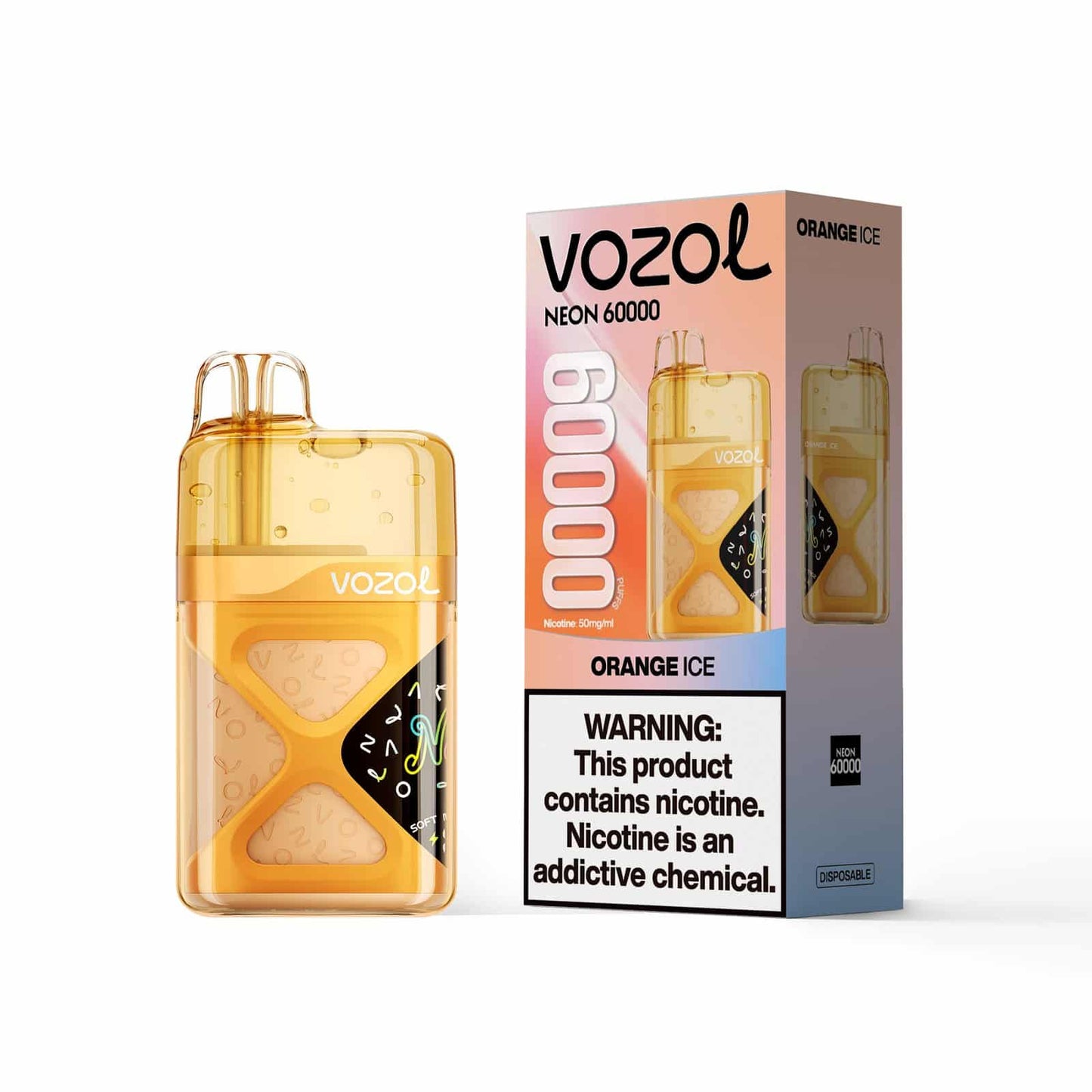 Kit jetable rechargeable VOZOL NEON 60K 60000 Puffs