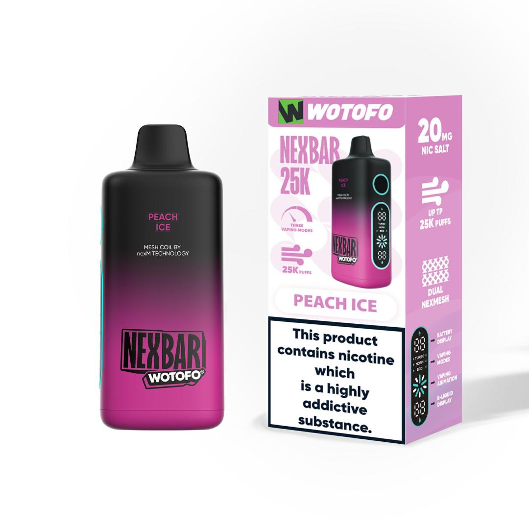 Kit jetable Wotofo Nexbar 25K 25000 Puffs