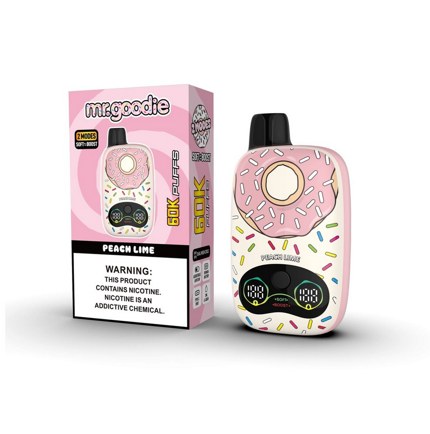 Kit jetable Mr.Goodie Donut 60000 60K Puffs