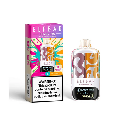 Kit jetable ELF Bar Combo Pro 30000