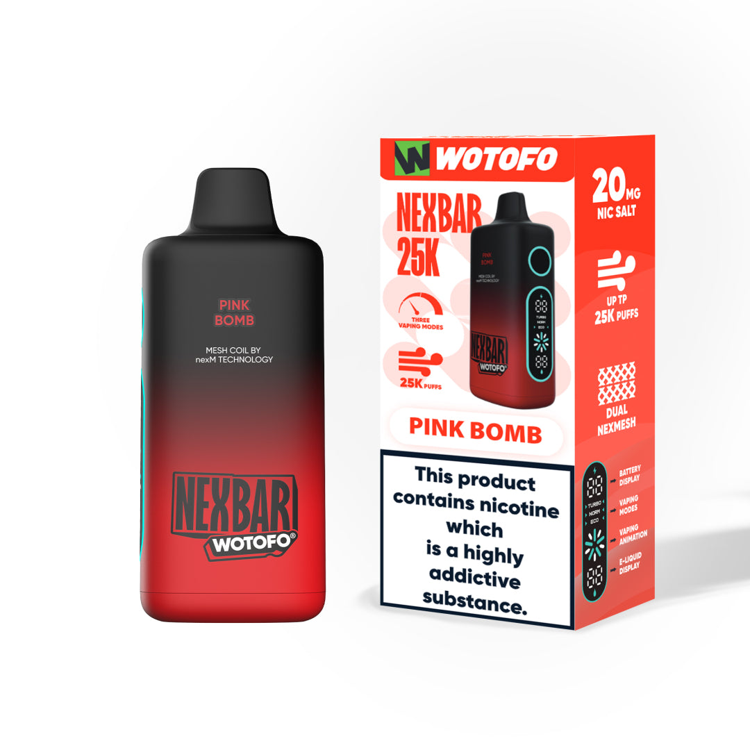 Kit jetable Wotofo Nexbar 25K 25000 Puffs