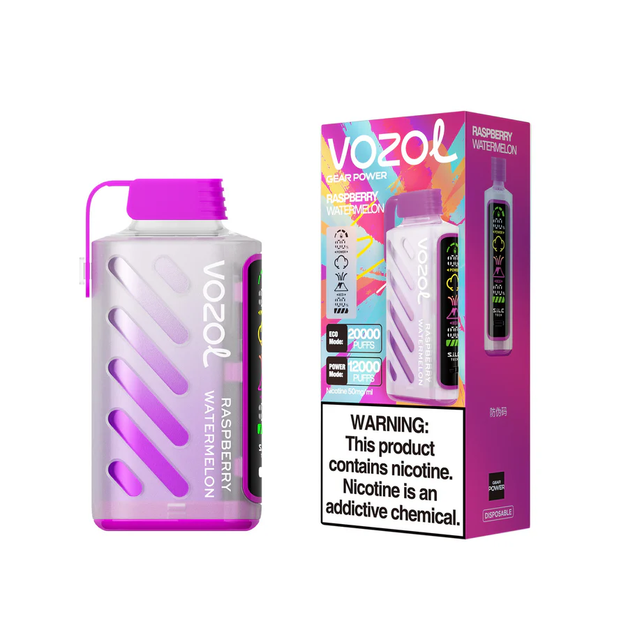 Kit jetable rechargeable VOZOL Gear Power 20000 (affichage LED)