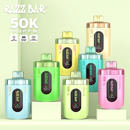Kit jetable Razz Bar 50K 50000 Puffs