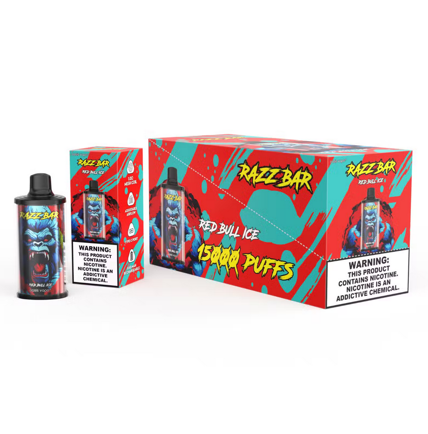 Kit jetable Razz Bar 15K 15000 Puffs Pas Cher | fr.vapormo.com frvapormo Kit jetable Razz Bar 15K 15000 Puffs Pas Cher | fr.vapormo.com frvapormo