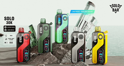 Kit jetable rechargeable Solobar Solo 30K 30000 bouffées(puffs)