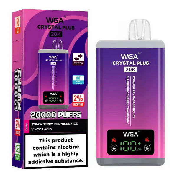 Kit jetable rechargeable WGA Crystal Plus 20000 Puffs 2-in-1