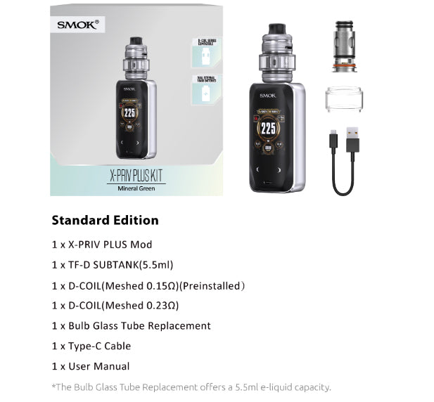 Kit SMOK X-Priv Plus 225W