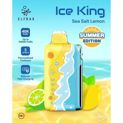 Kit jetable ELF BAR Ice King 40K 40000 Puffs - Summer Edition